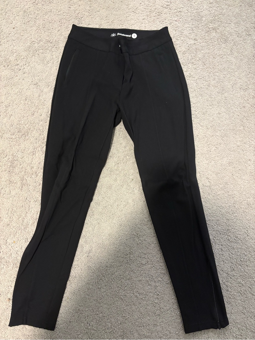 Betabrand Skinny Cigarette Pants